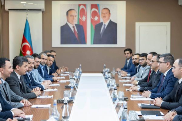 Naxçıvan İqtisadiyyat Nazirliyində “Marsol Group” partnyorları ilə görüş keçirilib - FOTOLAR