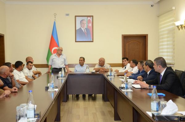 Pambıq istehsalçıları ilə görüş keçirilib
