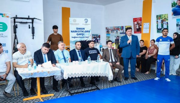 Gəncədə "İdman narkotiklərə qarşı: Sağlam həyatı seç!" mövzusunda maarifləndirici tədbir keçirilib