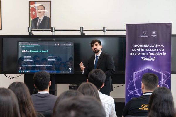 “Rəqəmsallaşma, Süni İntellekt və Kibertəhlükəsizlik” təlimlərinə start verildi!