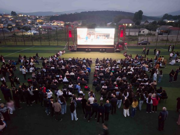 National cinema screening held in Dashkesan, organized by AzerGold CJSC and Baku Media Center