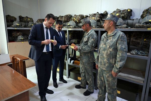 Representatives of Ombudsman's Office visit a military unit