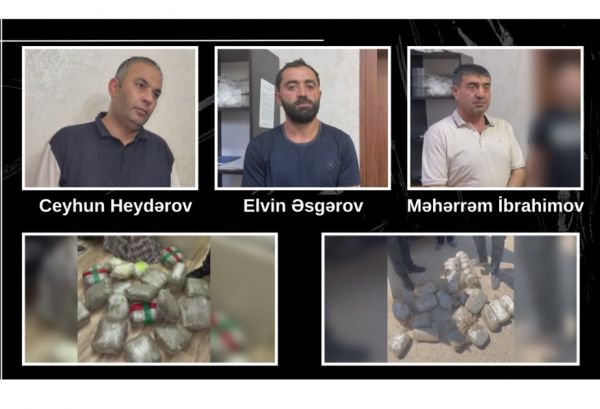 DİN: 46 kiloqram narkotik vasitənin dövriyyəsinin qarşısı alınıb