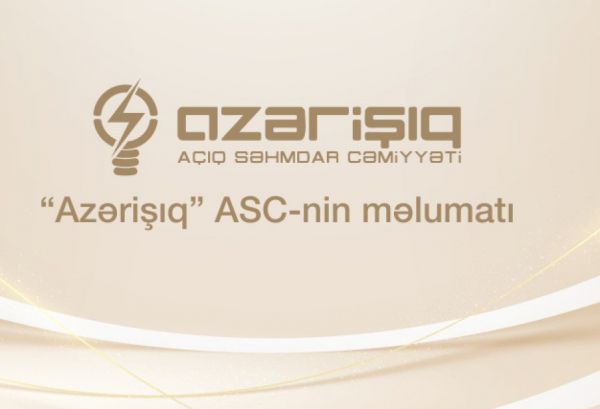 Ölkənin bir sıra rayonlarında elektrik enerjisinin verilişində fasilələr yaranacaq