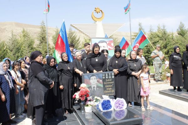 Şəhid Abdullayev İntiqam Allahverdi oğlunun xatirəsi yad edildi