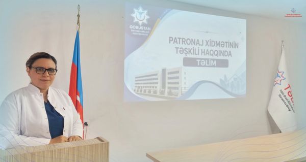 Patronaj xidmətinin təşkili ilə bağlı təlim keçirilib