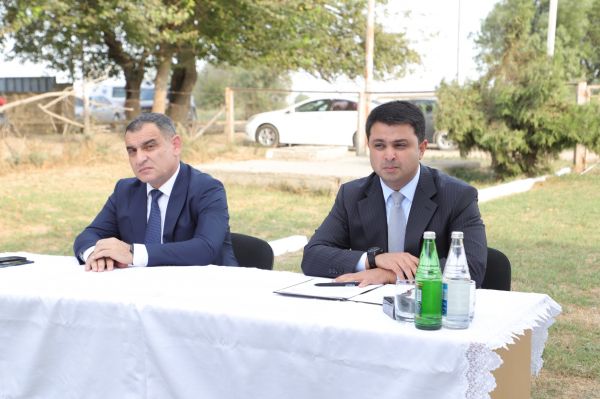 Neftçalanın icra başçısı səyyar görüş keçirib - FOTOLAR