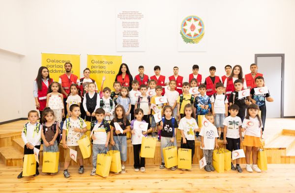 Yelo Bank shared the school excitement of first-graders in Jabrayil!