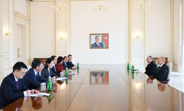 İlham Əliyev Çin Baş prokurorunu qəbul etdi