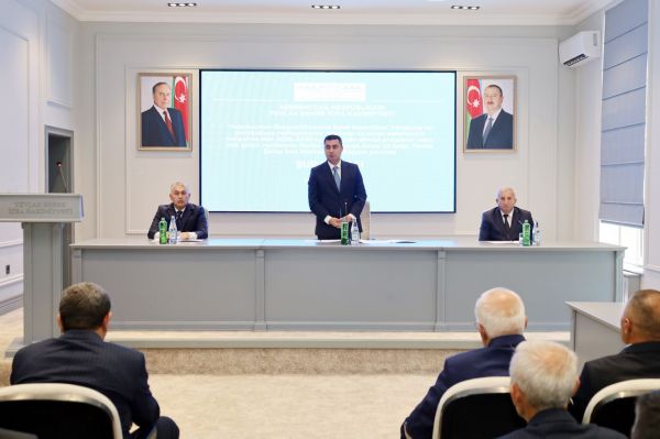 Yevlax Şəhər İcra Hakimiyyəti Başçısı yanında Şuranın növbəti iclası keçirilib