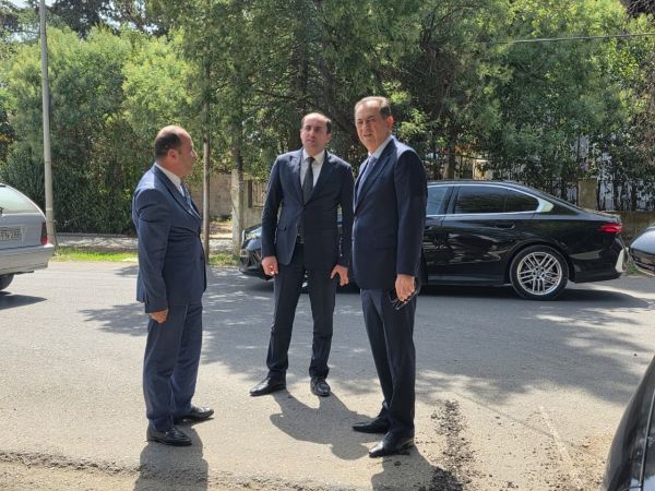 Taleh Qaraşov Lənkərandakı yol infrastruktur layihələrinin gedişi ilə tanış olub