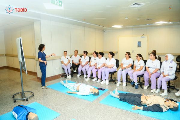 Yeni Klinikada bütün əməkdaşları əhatə edən BLS təlim proqramına başlanılıb
