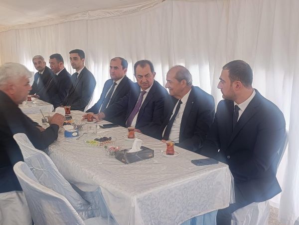 Taleh Qaraşov şəhid İlham Cəfərovun anasının hüzr mərasimində iştirak edib