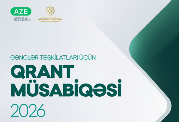 Gənclər və İdman Nazirliyi və QHT Agentliyi QHT-lər üçün birlikdə qrant müsabiqəsi elan edir