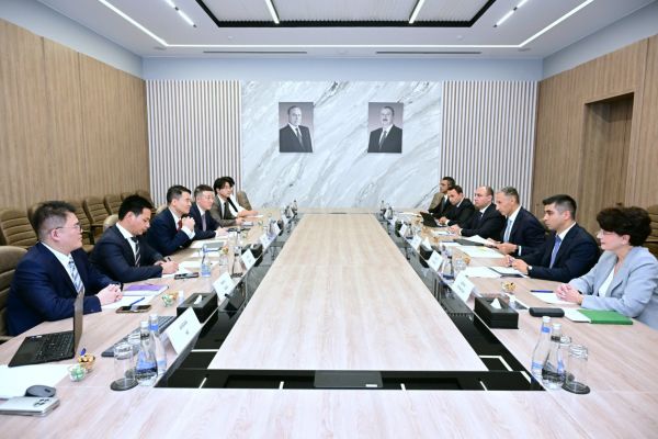 Rəşad Nəbiyev “Huawei Technology” şirkətinin baş vitse-prezidenti ilə görüşüb