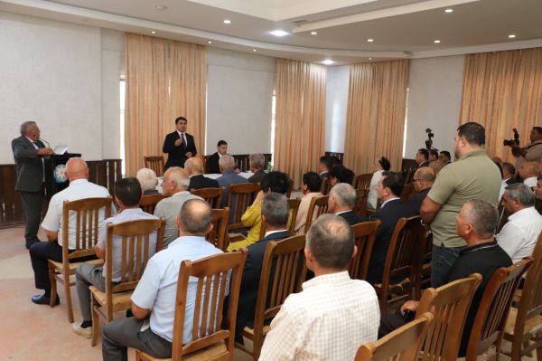 Neftçalanın icra başçısı səyyar qəbul keçirib - FOTOLAR