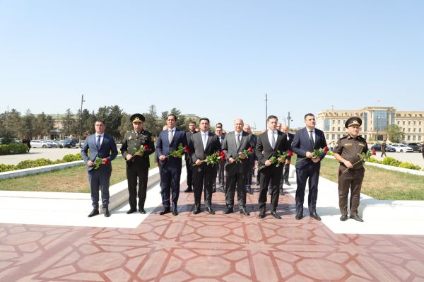Neftçalada Dövlət Suverenliyi Günü münasibətilə tədbir keçirilib - FOTOLAR