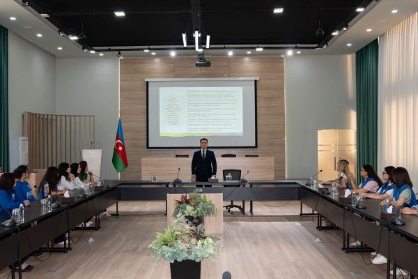 ”Təbiət naminə sülh: ekoloji bərpa və iqlim dayanıqlılığı” mövzusunda ekoloji maarifləndirici görüş keçirilib