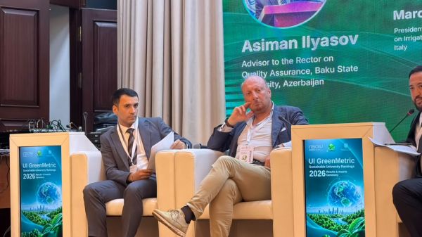 BDU rektorunun müşaviri “UI GreenMetric Sustainable University Rankings 2026” konfransının panel müzakirəsində iştirak edib