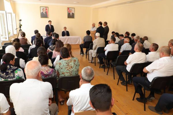Neftçalanın icra başçısı səyyar görüş keçirib