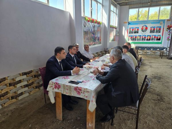 Neftçala rayonunda şəhid ailələri ziyarət olunub