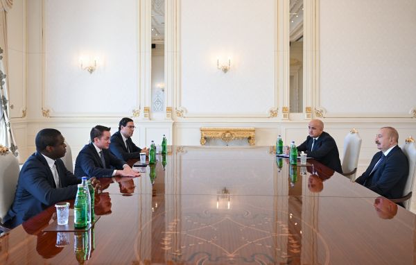 Prezident “Brookfield Asset Management” şirkətinin baş icraçı direktorunu qəbul edib