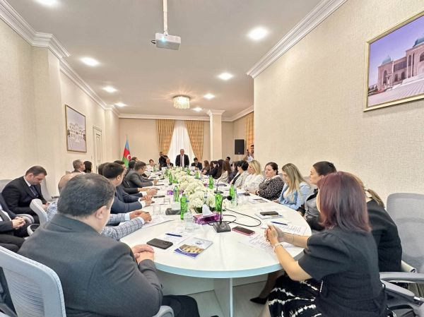 Sumqayıt Şəhər İcra Hakimiyyətinin əməkdaşları üçün təlim keçirilib