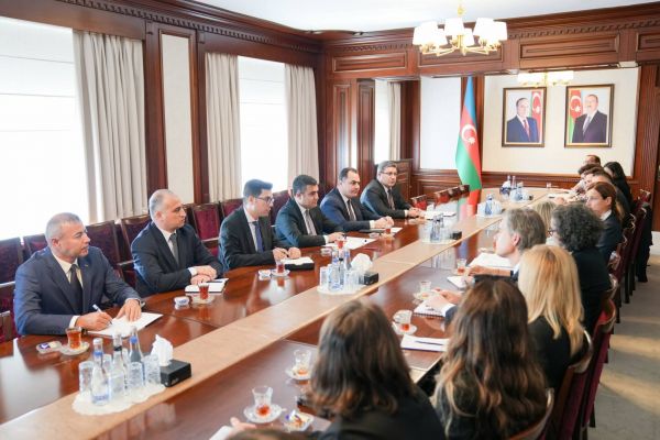 Adrien Kiralinin rəhbərlik etdiyi nümayəndə heyəti Naxçıvana səfər edib