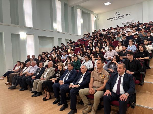 BDU-da “Zəfər ayı”: - “Yaddaşımızda yaşayan qəhrəmanlar”