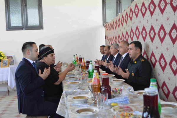 Şəhid Sadiq Vəliyevin növbəti ildönümündə ailəsi ziyarət olunub