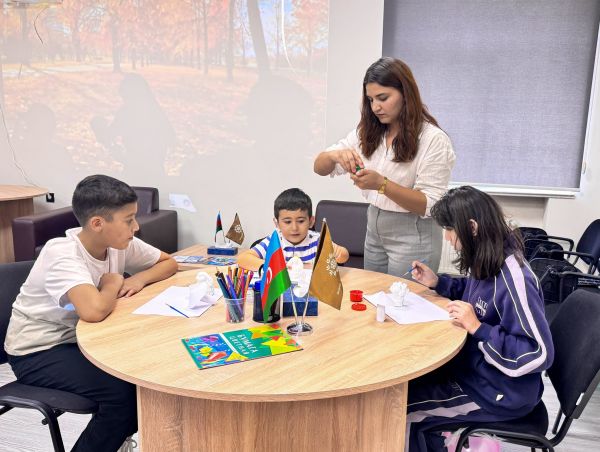 Sosial Xidmət Mərkəzlərində xidmət alan əlilliyi olan uşaqlar üçün növbəti master-klaslar təşkil edilib