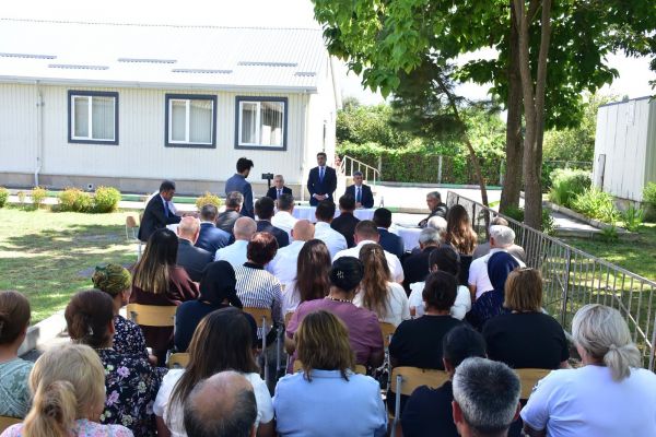 Elvin Paşayev Çudulu kəndində səyyar qəbul keçirib