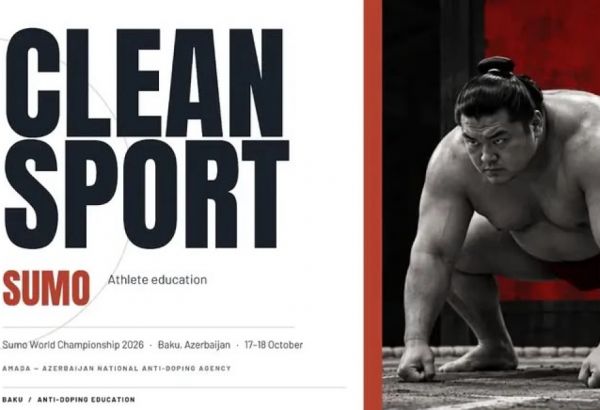 AMADA sumo üzrə dünya çempionatı ərəfəsində antidopinq vebinarları təşkil edib