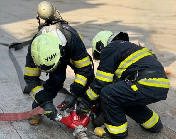 FHN-in Dövlət Yanğından Mühafizə Xidməti yanğın-taktiki təlim keçirib
