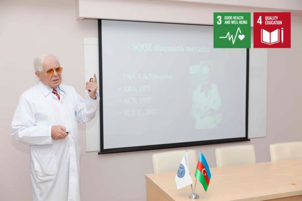 ATU-da sistem qırmızı qurdeşənəyinin müasir diaqnostika və müalicəsi müzakirə olunub