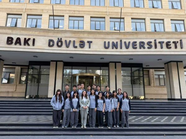 “Gənc istedadlar” liseyinin XI sinif şagirdləri üçün BDU-da infosessiya