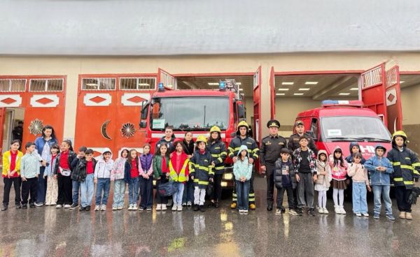FHN-in Dövlət Yanğından Mühafizə Xidməti növbəti “açıq qapı günü” tədbirləri keçirib