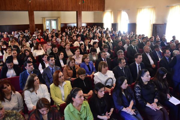 Qaxda Prezidentin YAP-ın Qurultayındakı çıxışından irəli gələn vəzifələr müzakirə olunub