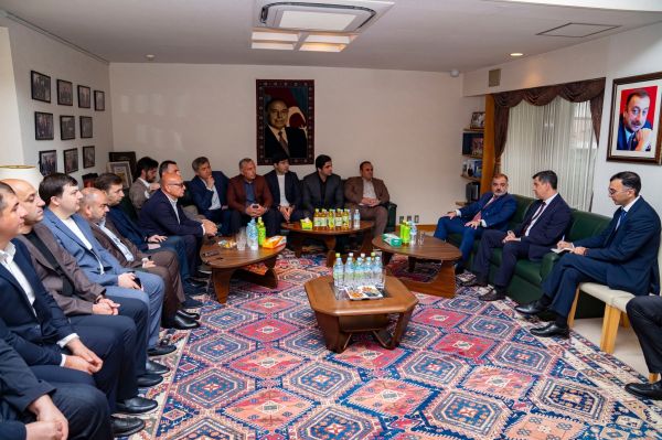 Marsol Group partnyorları Azərbaycanın Yaponiyadakı səfirliyində olublar - FOTOLAR
