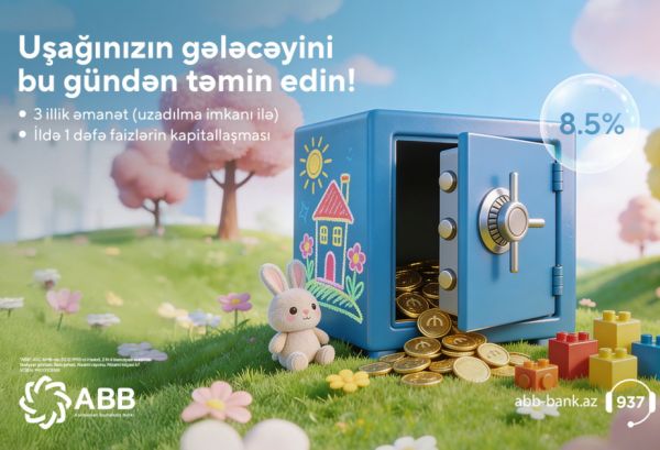 ABB-dən “Uşaq yığım” əmanəti