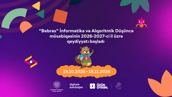 Məktəblilər üçün beynəlxalq informatika müsabiqəsinə qeydiyyat başlayıb