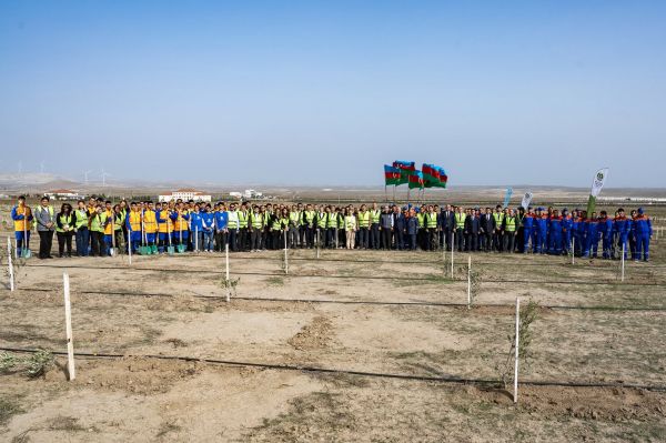 Another tree-planting campaign was held with the participation of the Ministry of Energy