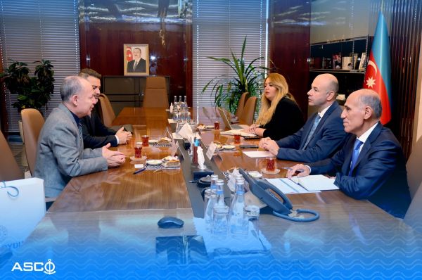 ASCO-da “Türk Loydu” Təsnifat Cəmiyyətinin nümayəndə heyəti ilə görüş olub