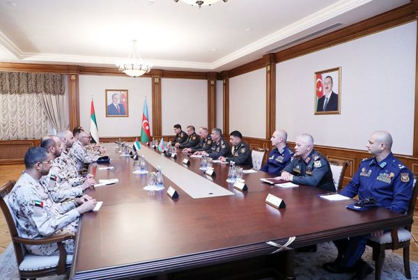 Azerbaijan-UAE military cooperation is discussed