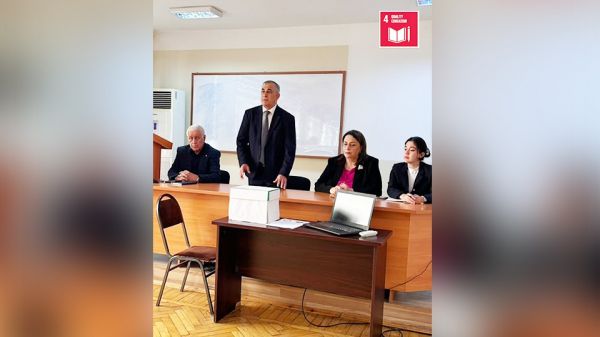 Tələbə Elmi Cəmiyyətinə sədr seçilib