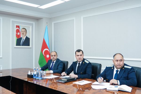 Ədliyyə nazirinin müavini videoqəbul keçirib