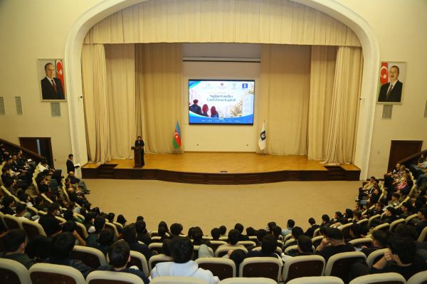 AzTU-da narkomaniyaya qarşı mübarizəyə həsr olunan tədbir keçirilib